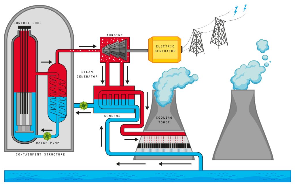 Key Components of a Nuclear Power Plant and Reactor